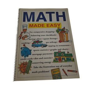 Math made easy publications international LTD. Isbn 1561737380